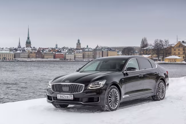 KIA K900 Sweden test drive