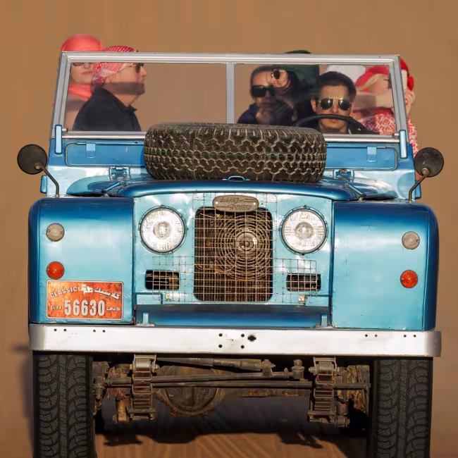 سفاري في الصحراء