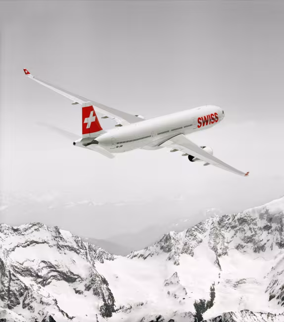 SWISS Your plane to the Alps