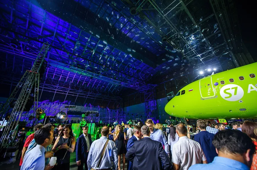 S7 Airlines Airbus A320NEO Launch