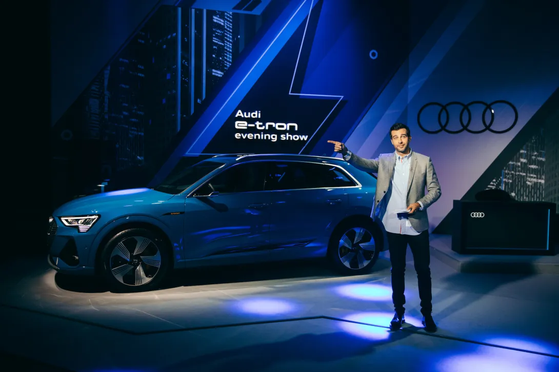AUDI E-TRON EVENING SHOW