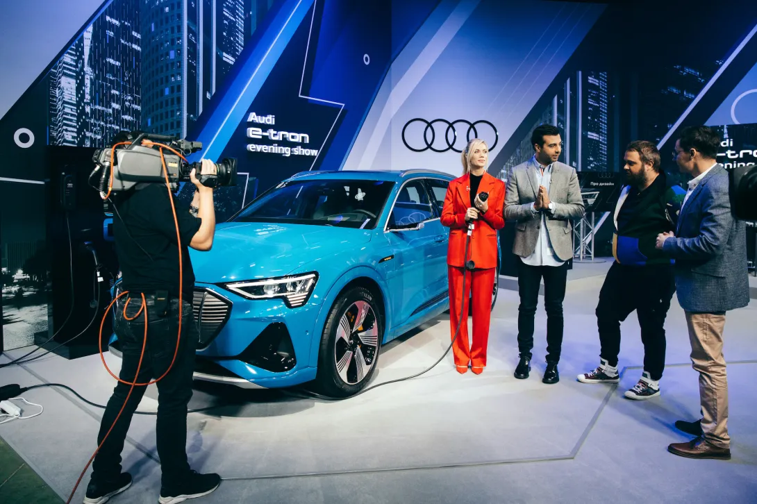 AUDI E-TRON EVENING SHOW