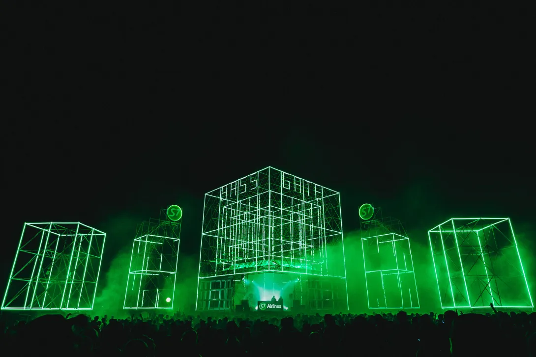 S7 Airlines BTL - strategy on music festivals