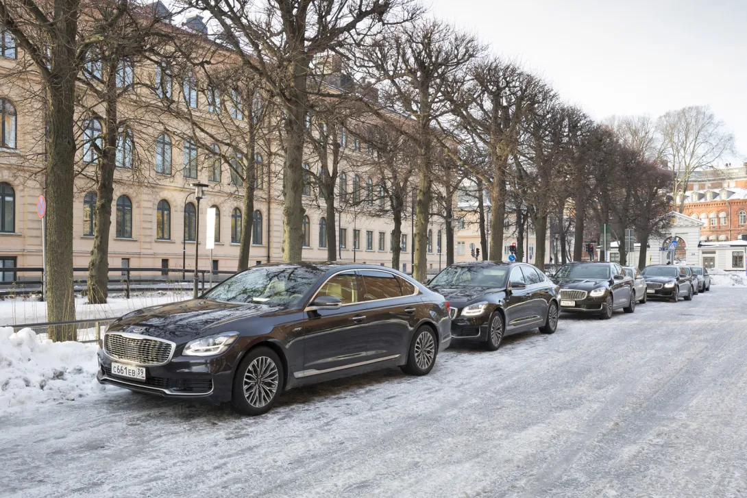 KIA K900 Sweden test drive