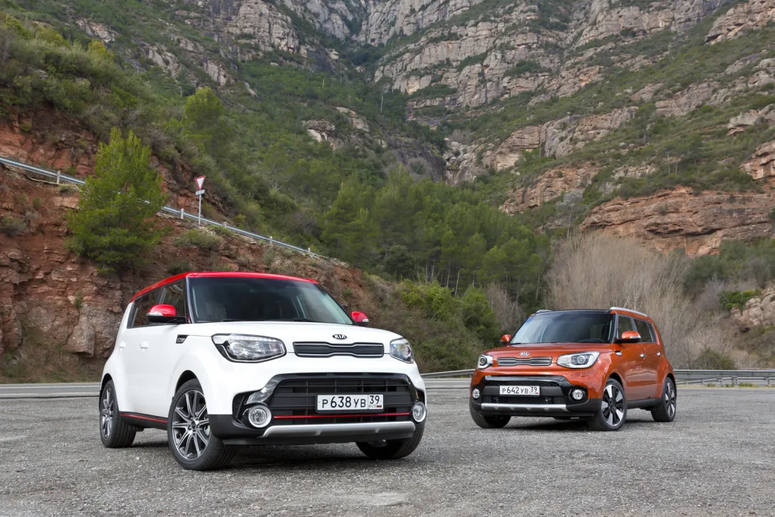 KIA Soul test drive in Barcelona