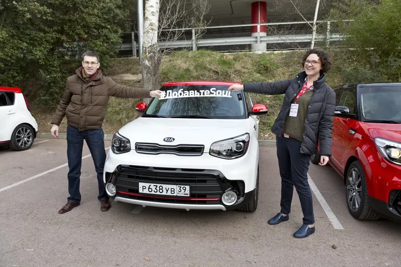 KIA Soul test drive in Barcelona