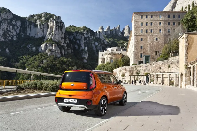 KIA Soul test drive in Barcelona