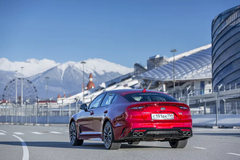 Kia Stinger test drive