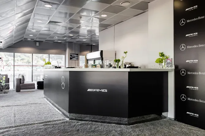 Mercedes-AMG VIP Lounge Formula 1