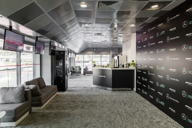 Mercedes-AMG VIP Lounge Formula 1