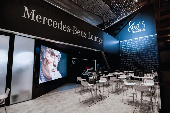 Mercedes-Benz Fashion Week Lounge zone