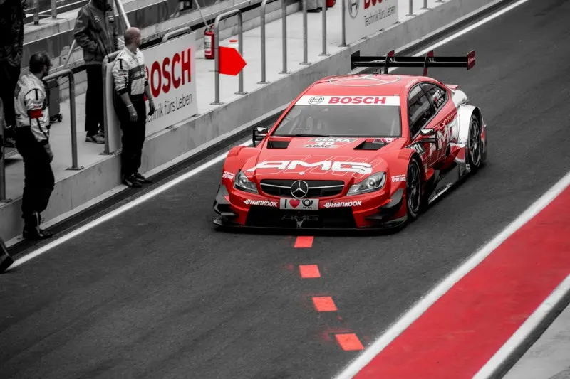 Mercedes-AMG Lounge at the Raceway as part of the DTM Championship