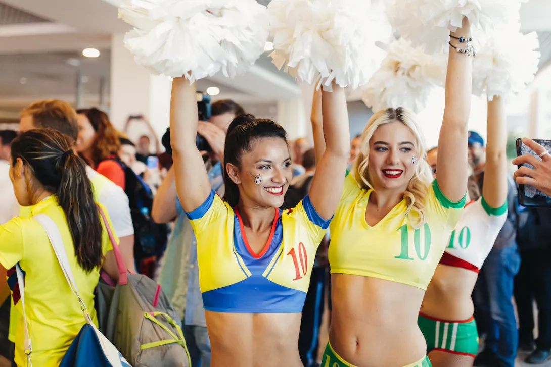 S7 Airlines FIFA DME – One world one team
