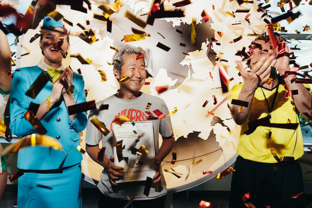 S7 Airlines FIFA DME – One world one team