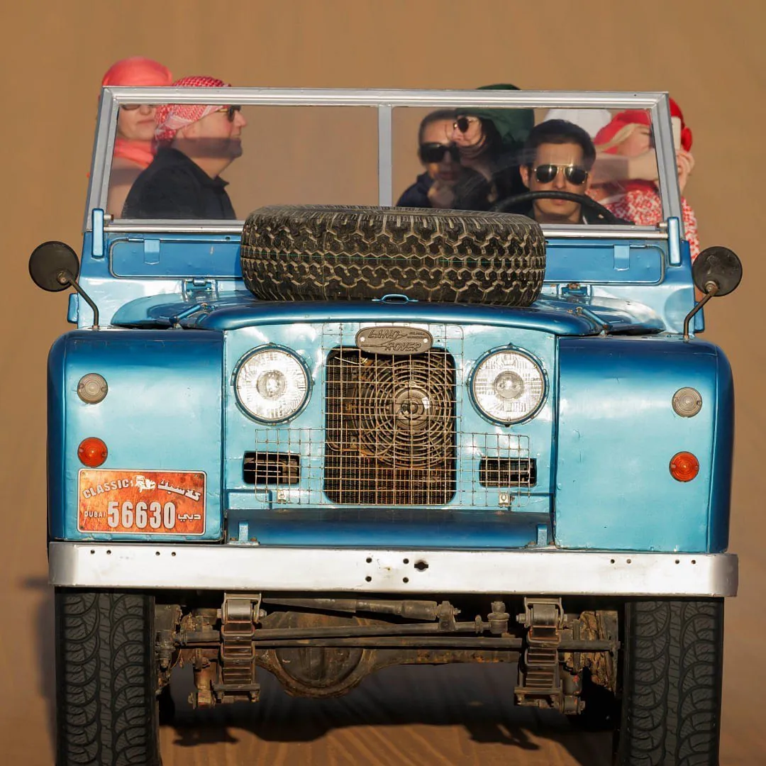 Safari in the desert