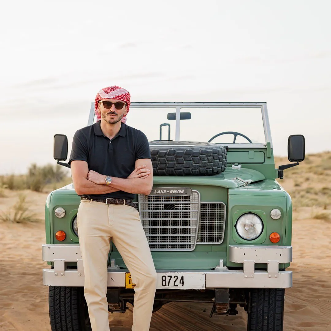Safari in the desert