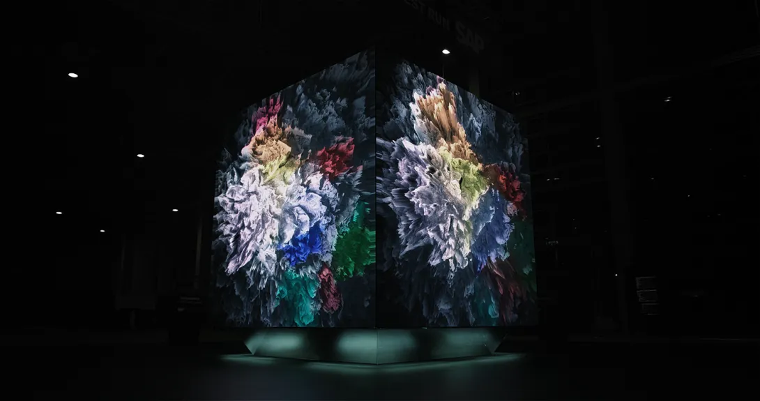 SAP Big Data Media Sculpture.