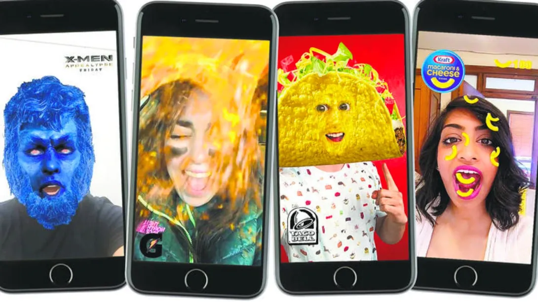 Social media filtres