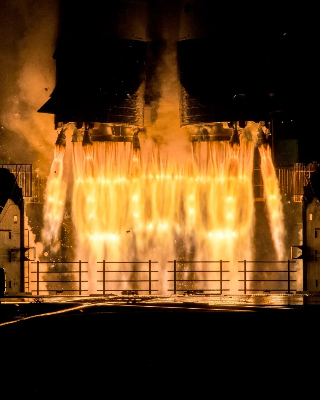 Space Rocket launch in Kazakhstan