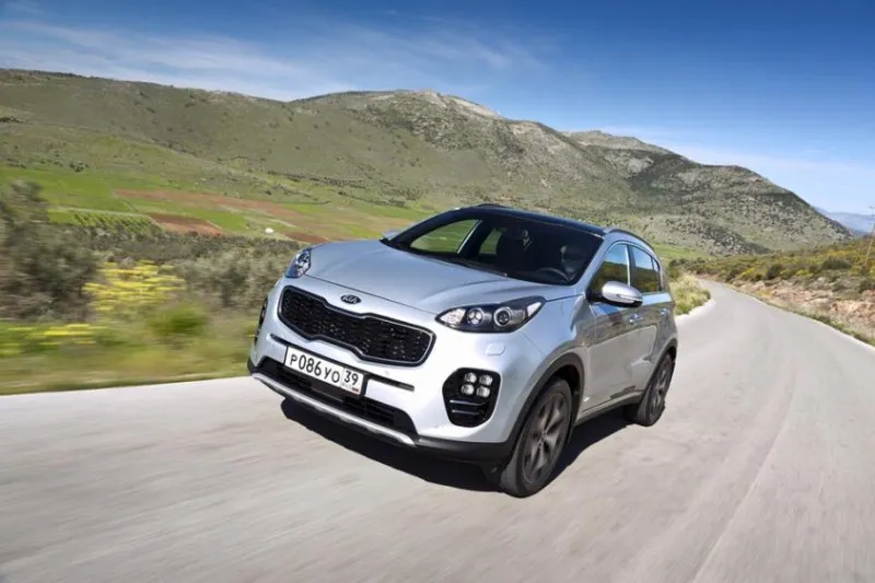 Kia Sportage Test drive in Greece