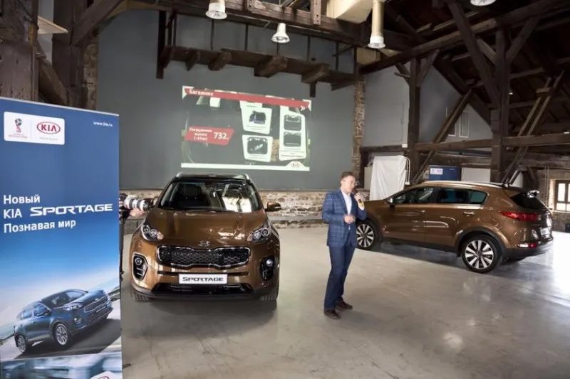 Kia Sportage Test drive in Greece