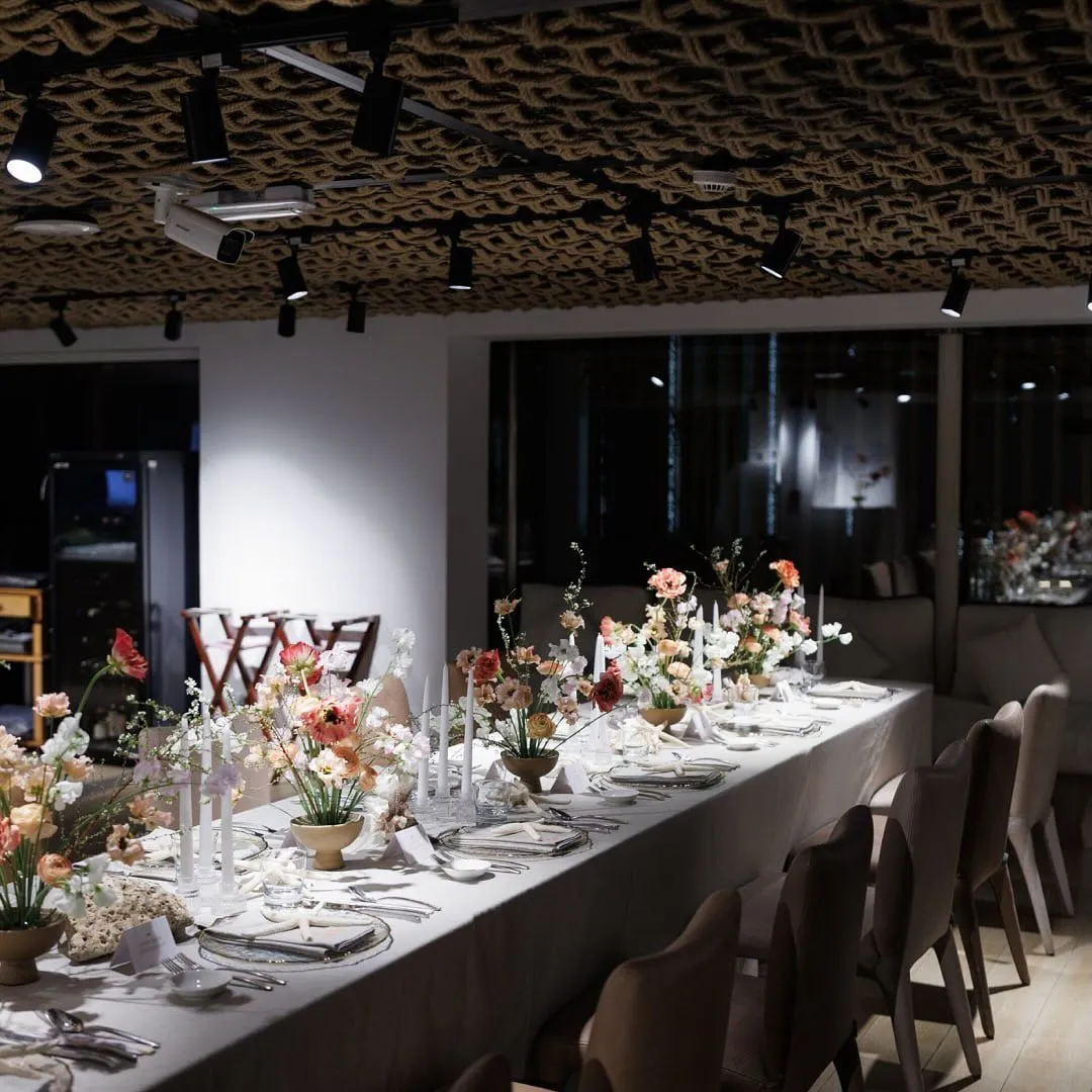 VIP Dinner on Nurai Island.