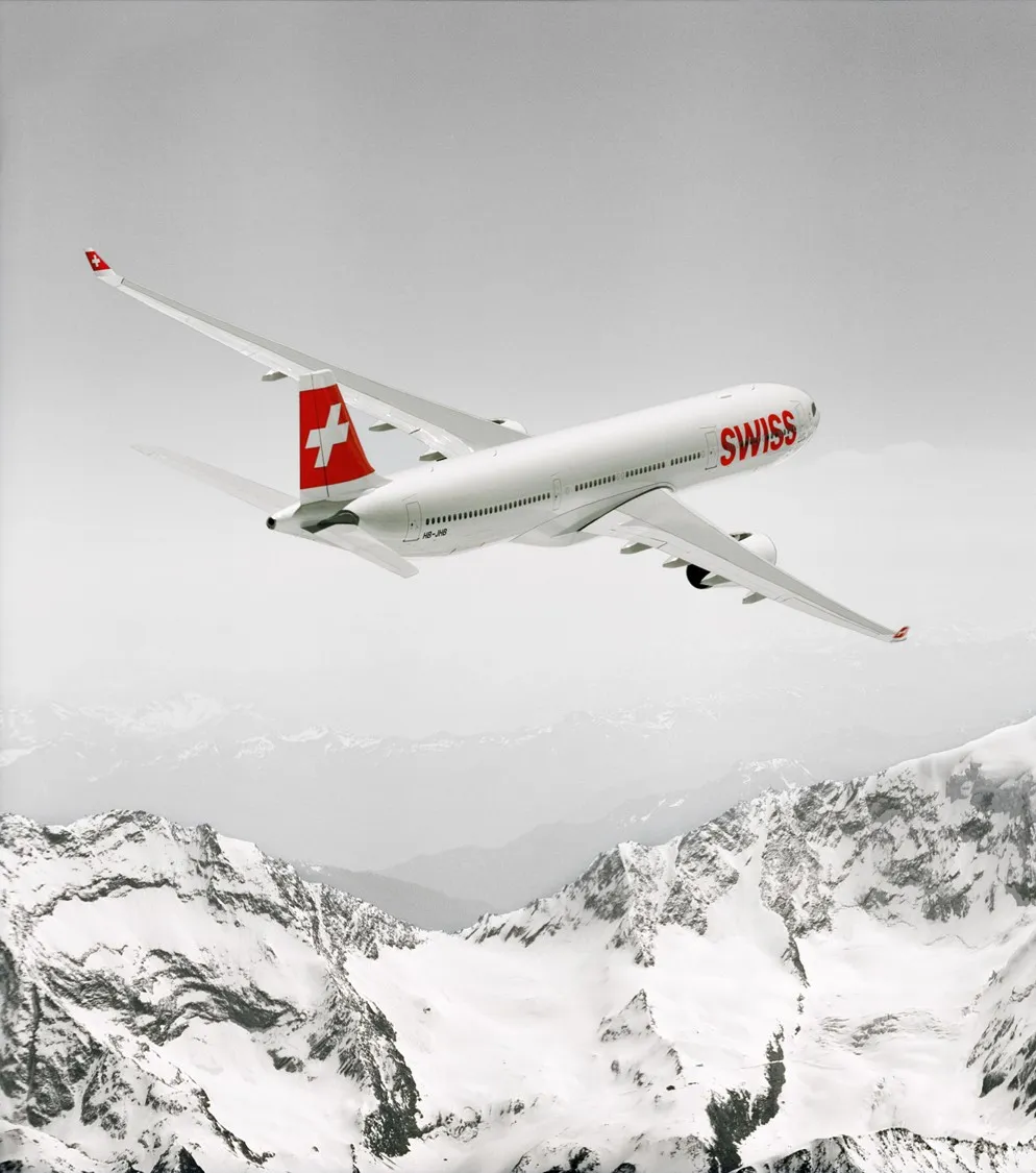 SWISS Your plane to the Alps